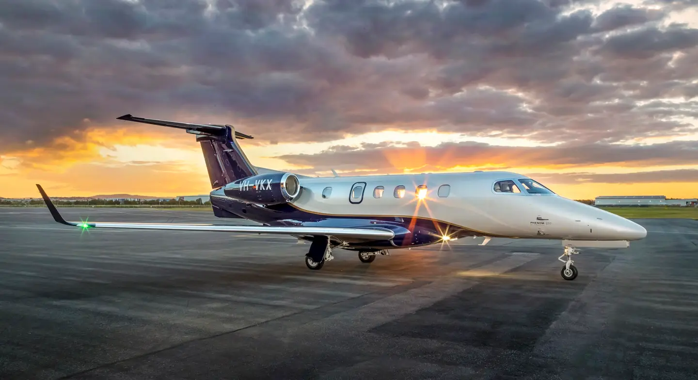 Embraer Phenom 300 VH-VKX operated by Flight Options Australia Pty Ltd photo 5