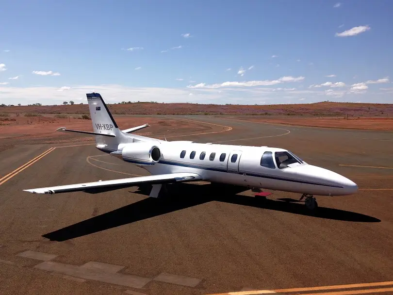 Cessna Citation Bravo VH-XBP operated by Maxem Aviation, exterior