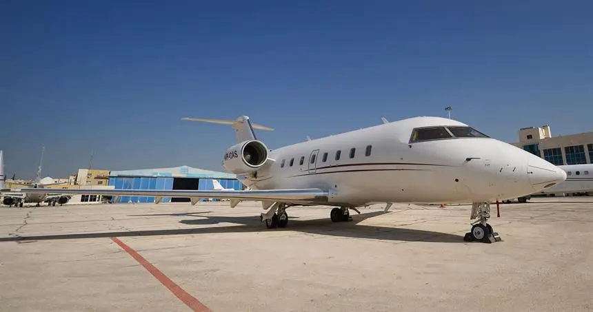 Bombardier Challenger 604 VP-CAS