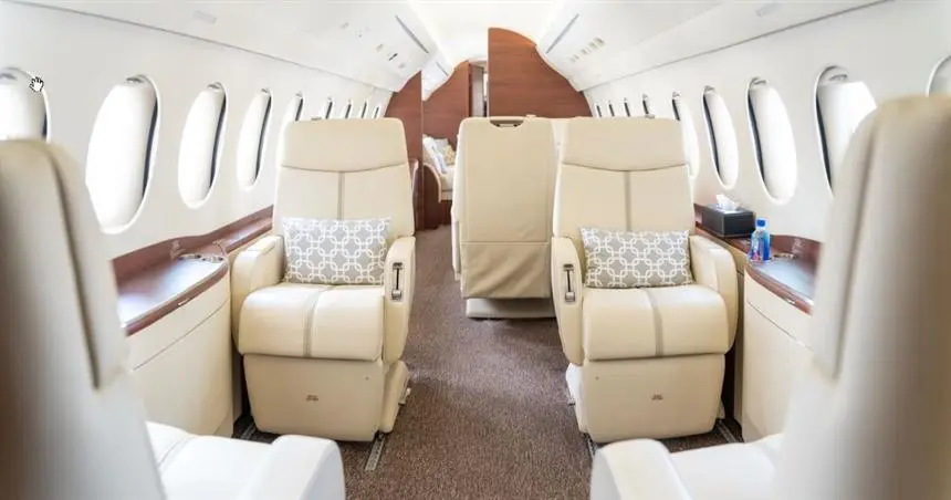 Dassault Falcon 7X VP-CMV operated by Arab Wings photo 3