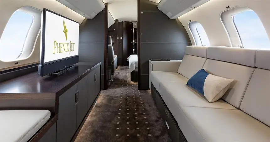 Bombardier Global 7500 VP-CSY operated by Phenix Jet photo 6
