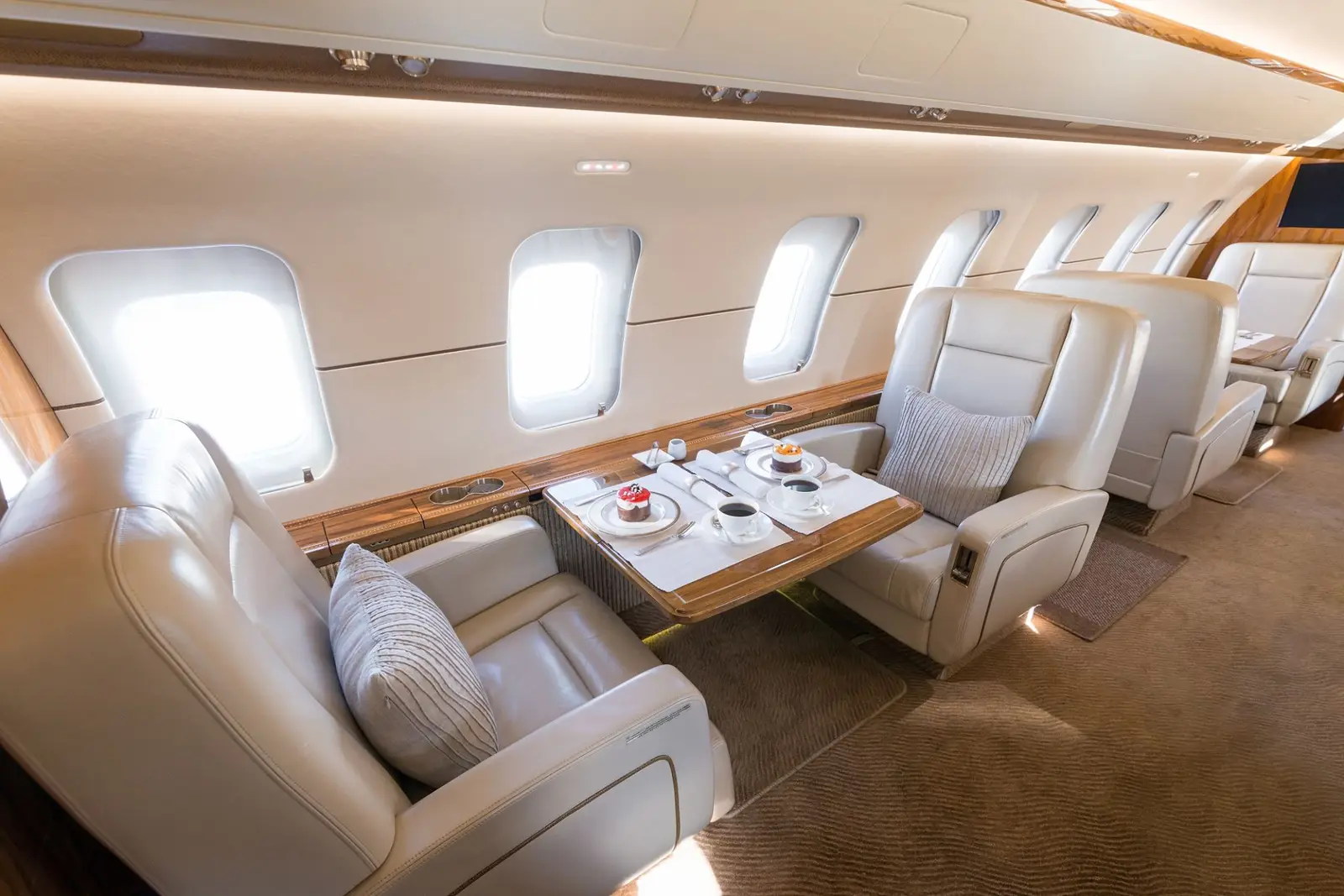 Bombardier Challenger 605 VP-CVV operated by Arab Wings photo 3