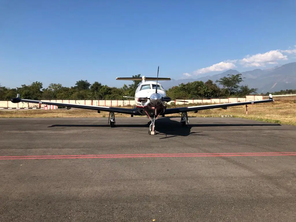 Pilatus PC-12/45 VT-ACH operated by Air Charter Services Pvt. Ltd. photo 5