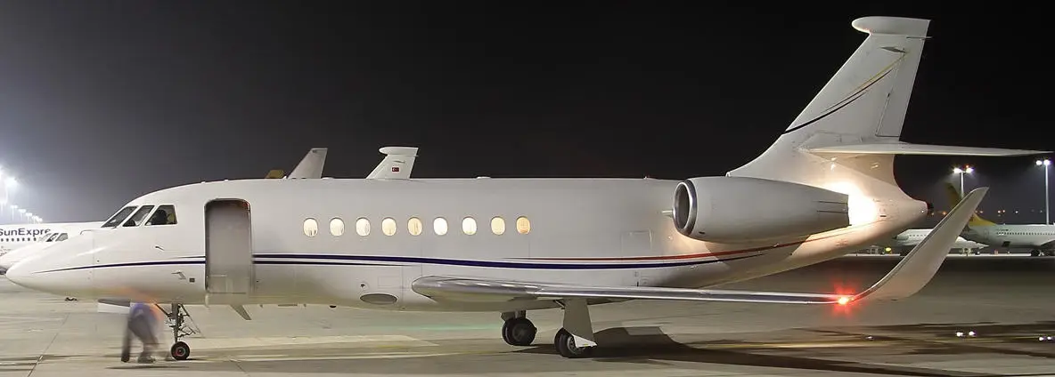 Dassault Falcon 2000LX EASy VT-BRK operated by Gmr Aviation Pvt Ltd. photo 2