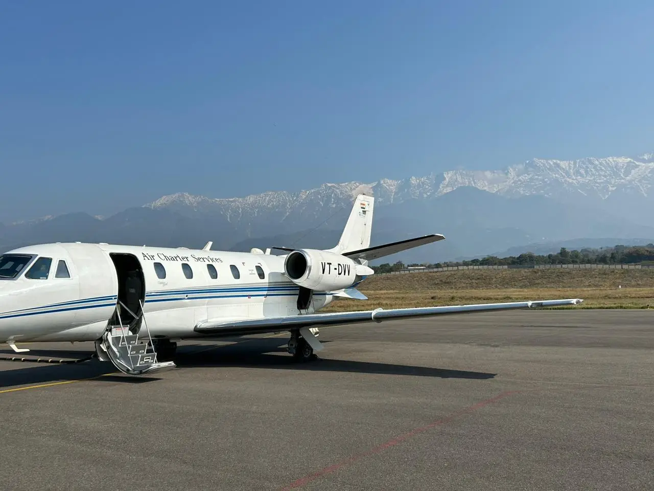 Cessna Citation Excel VT-DVV operated by Air Charter Services Pvt. Ltd. photo 5