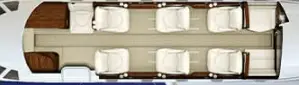 Cessna Citation Excel VT-DVV operated by Air Charter Services Pvt. Ltd. photo 6