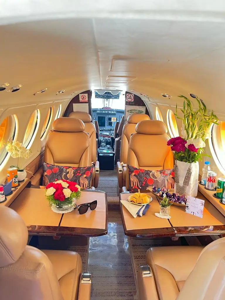 Beechcraft King Air 200 VT-FAE operated by Air Charter Services Pvt. Ltd. photo 4