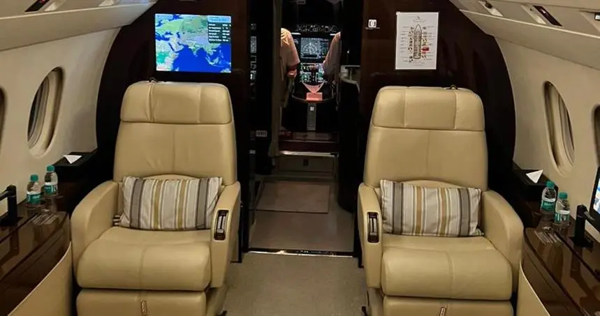 Dassault Falcon 2000EX VT-FLX operated by Empire Aviation Group photo 3