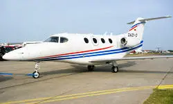 Beechcraft Premier 1A VT-VRL operated by VRL Logistic Ltd, exterior
