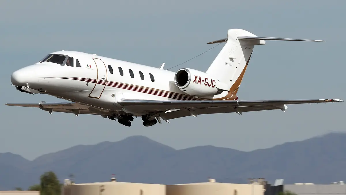 Cessna Citation III XA-GJC operated by AirLink Ambulance USMX, exterior