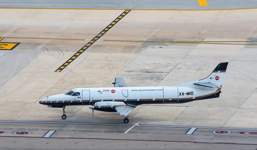 Fairchild Metro III XA-MIO operated by Aeronaves TSM S.A., exterior