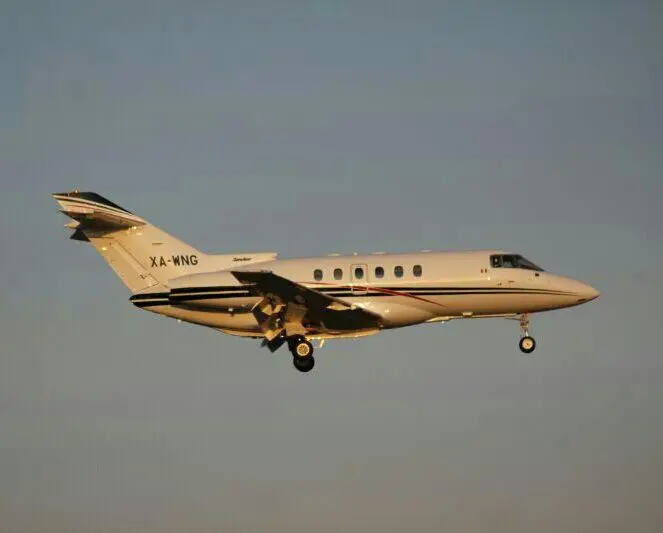 Beechcraft Hawker 800XP XA-WNG
