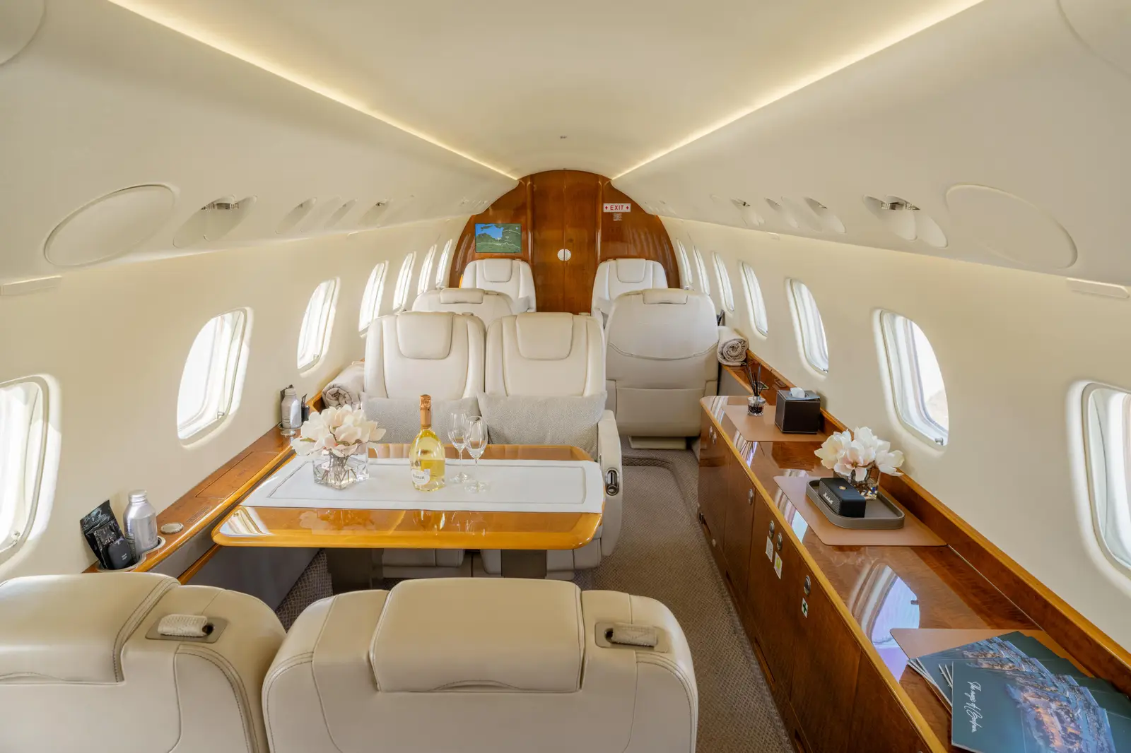Embraer Legacy 650 YL-DAN operated by Union Aviation photo 3