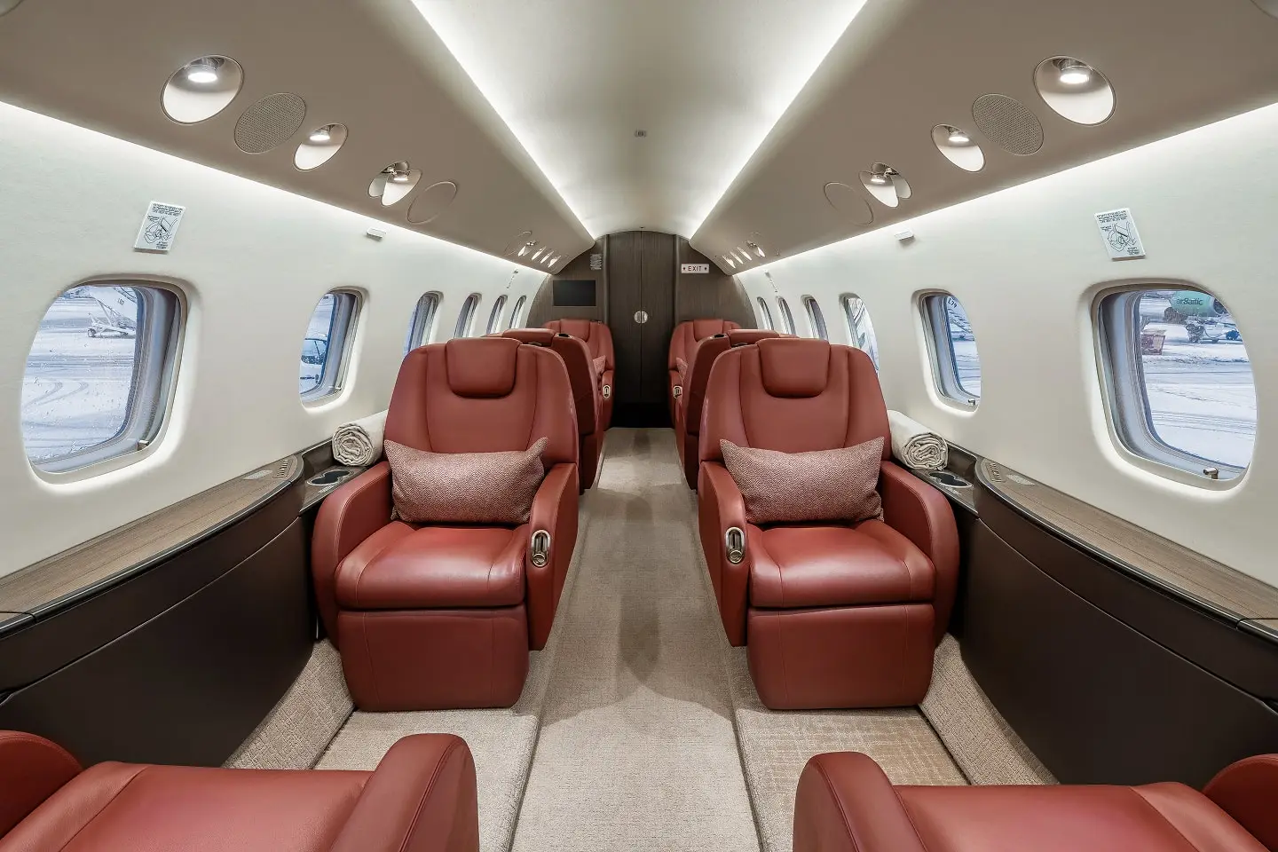 Embraer Legacy 650 YL-ECT operated by Union Aviation photo 6