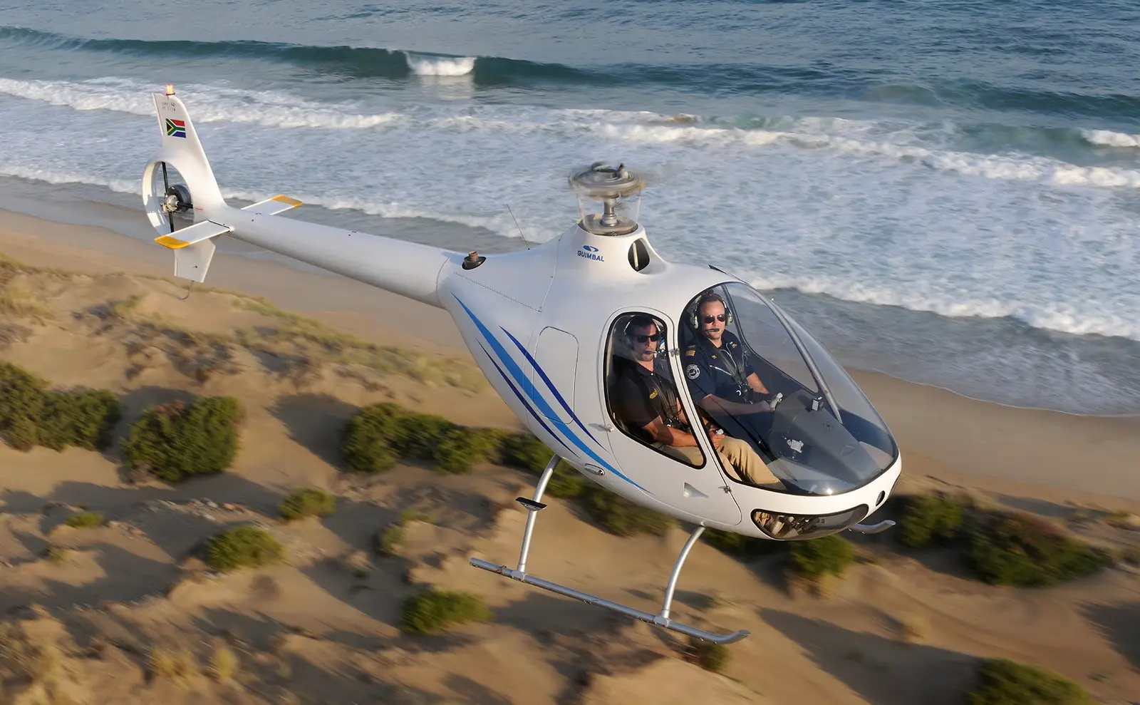Guimbal Cabri G2 YL-HEJ operated by FBO RIGA Helicopters, exterior