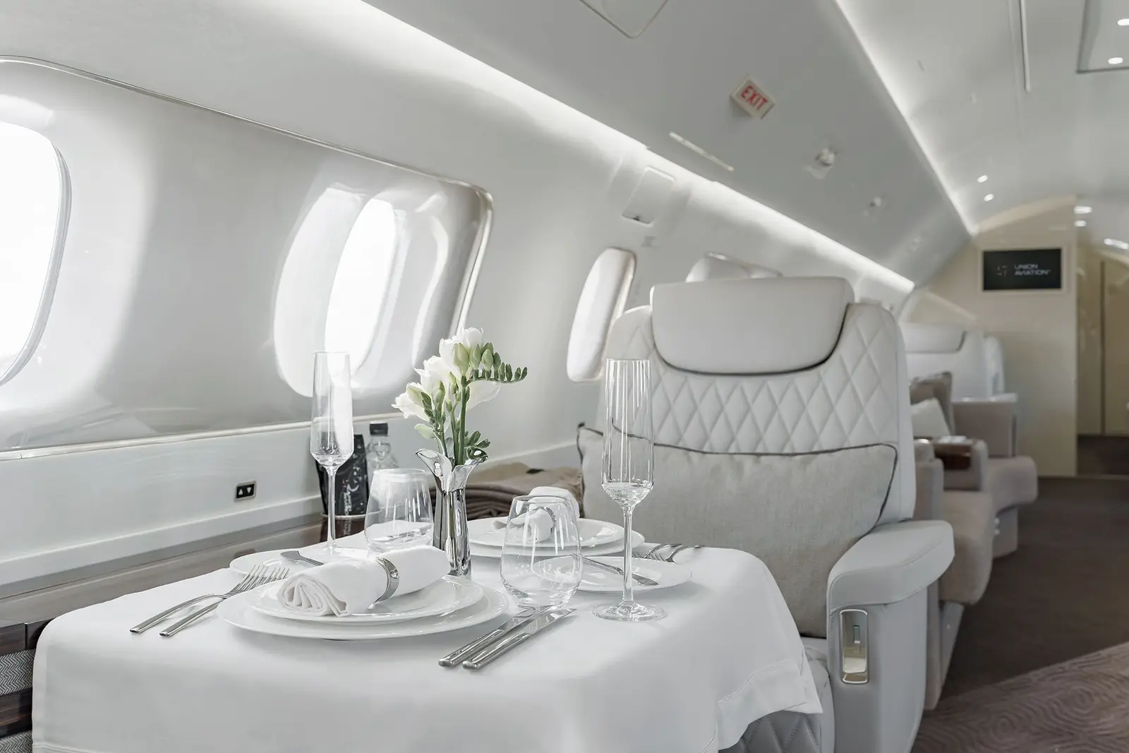Embraer Lineage 1000 YL-ORD operated by Union Aviation photo 3