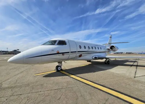 Gulfstream G200 YR-DSR operated by My Jet s.r.l. photo 4