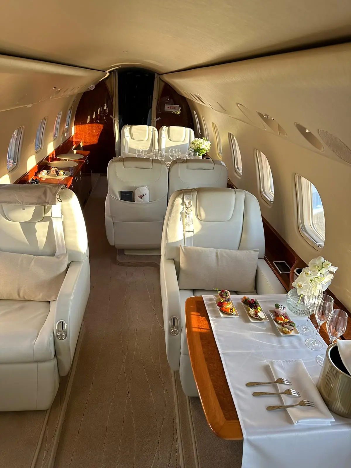 Embraer Legacy 650 YR-TRE operated by Toyo Aviation photo 6