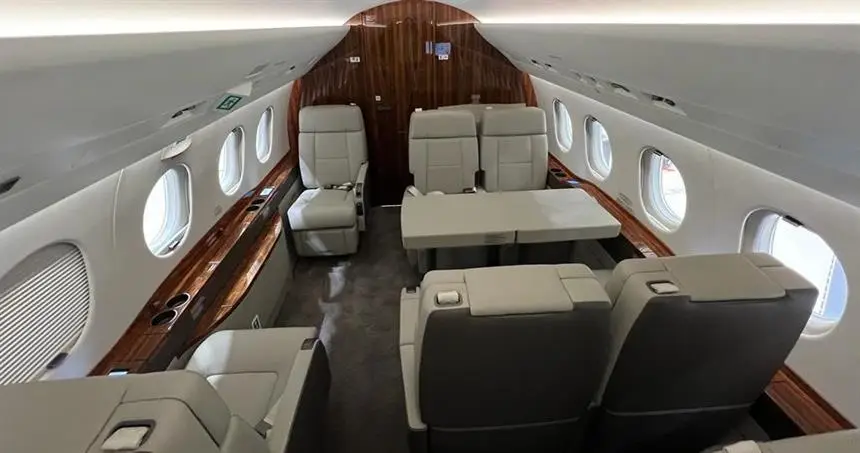 Dassault Falcon 2000LXS YU-FVJ operated by Prince Aviation photo 2