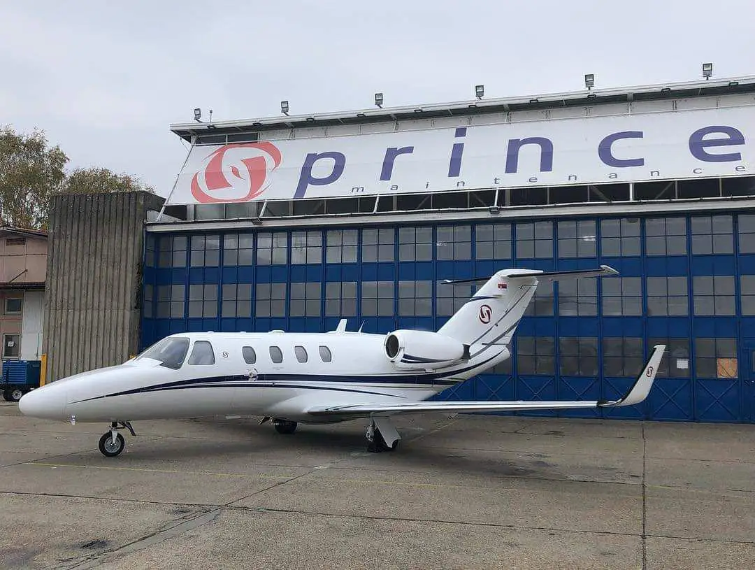 Cessna Citation I YU-SCJ operated by Prince Aviation photo 4