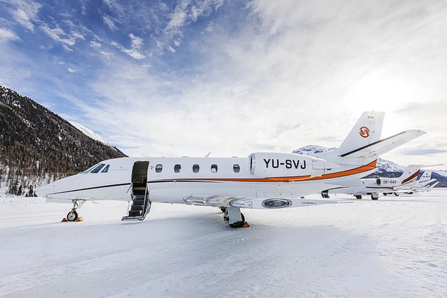 Cessna Citation XLS+ YU-SVJ operated by Prince Aviation, exterior