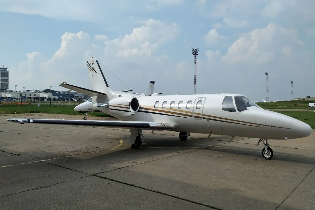 Cessna Citation Bravo YU-SXX operated by Air Posh photo 4