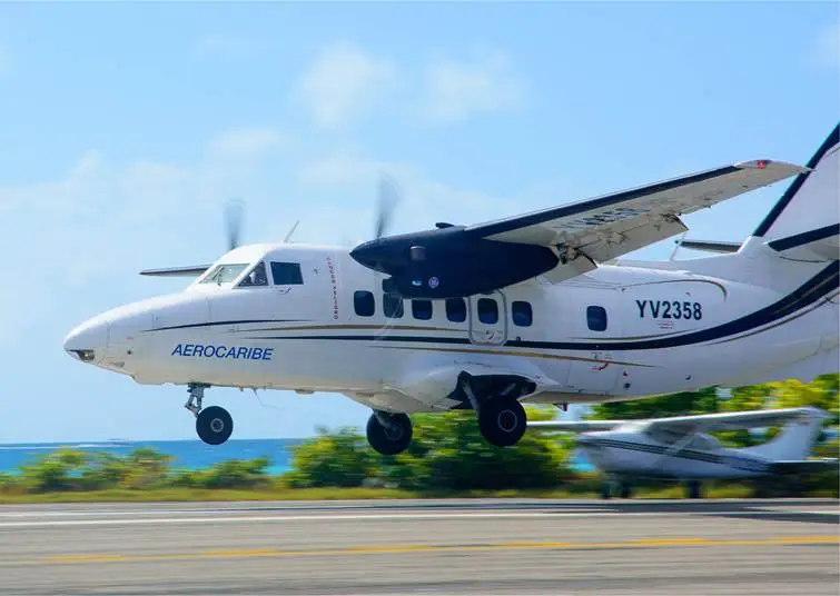 Let L-410 YV2358 operated by AeroCaribe, exterior