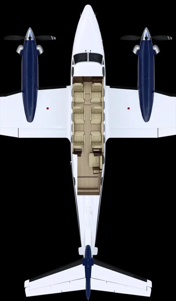 Beechcraft King Air B200 ZK-MDC operated by Air Wanganui Commuter Ltd photo 2