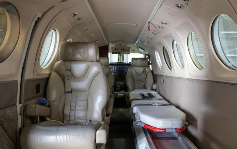 Beechcraft King Air 200 ZK-MFT operated by Skyline Aviation New Zealand (Air Ambulance Service) photo 2