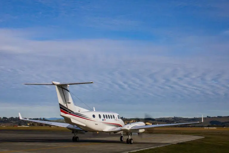 Beechcraft King Air 200 ZK-MFT operated by Skyline Aviation New Zealand (Air Ambulance Service) photo 3