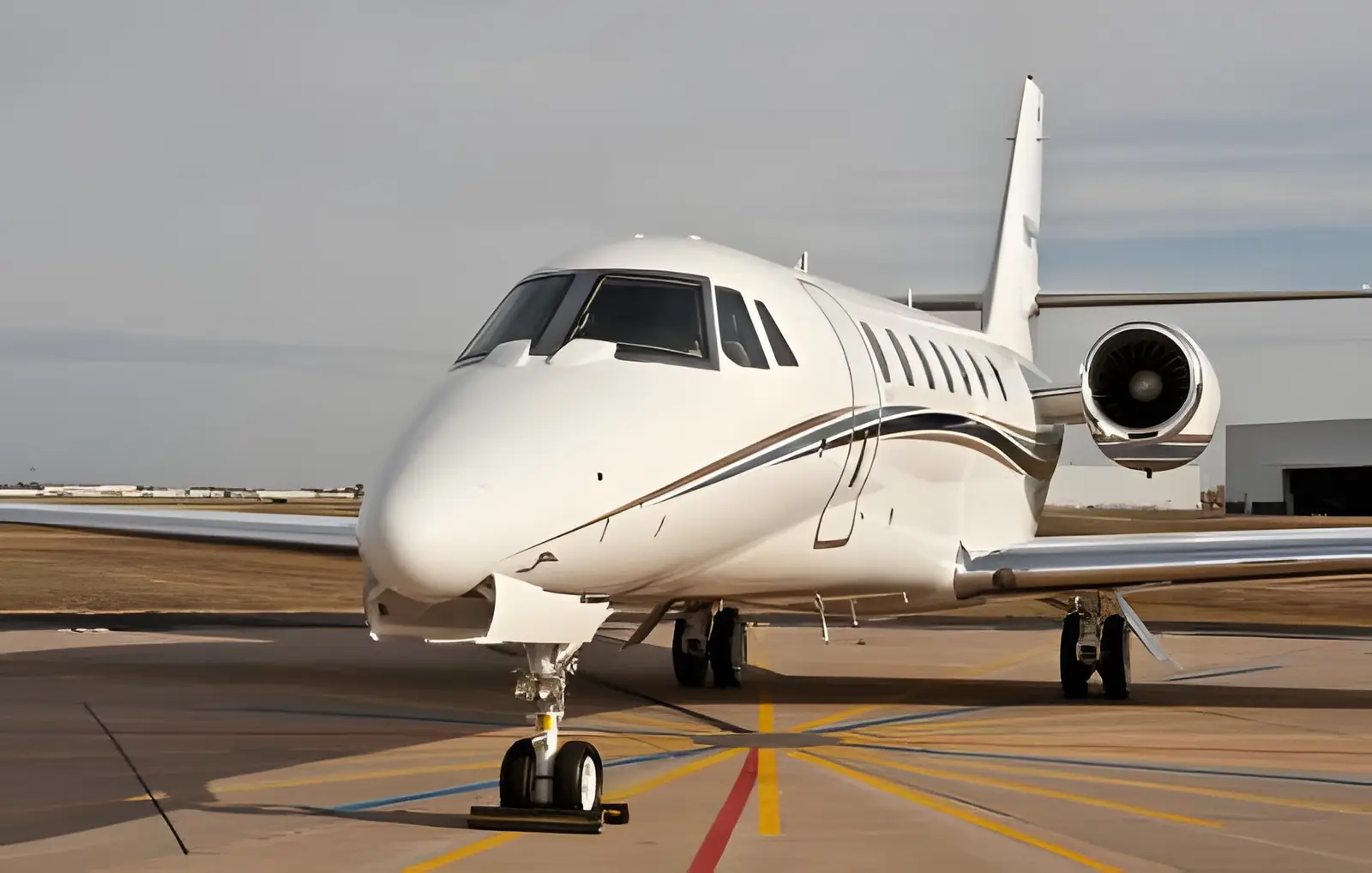 Cessna Citation Sovereign ZK-RXD operated by Skyline Aviation New Zealand (Air Ambulance Service), exterior