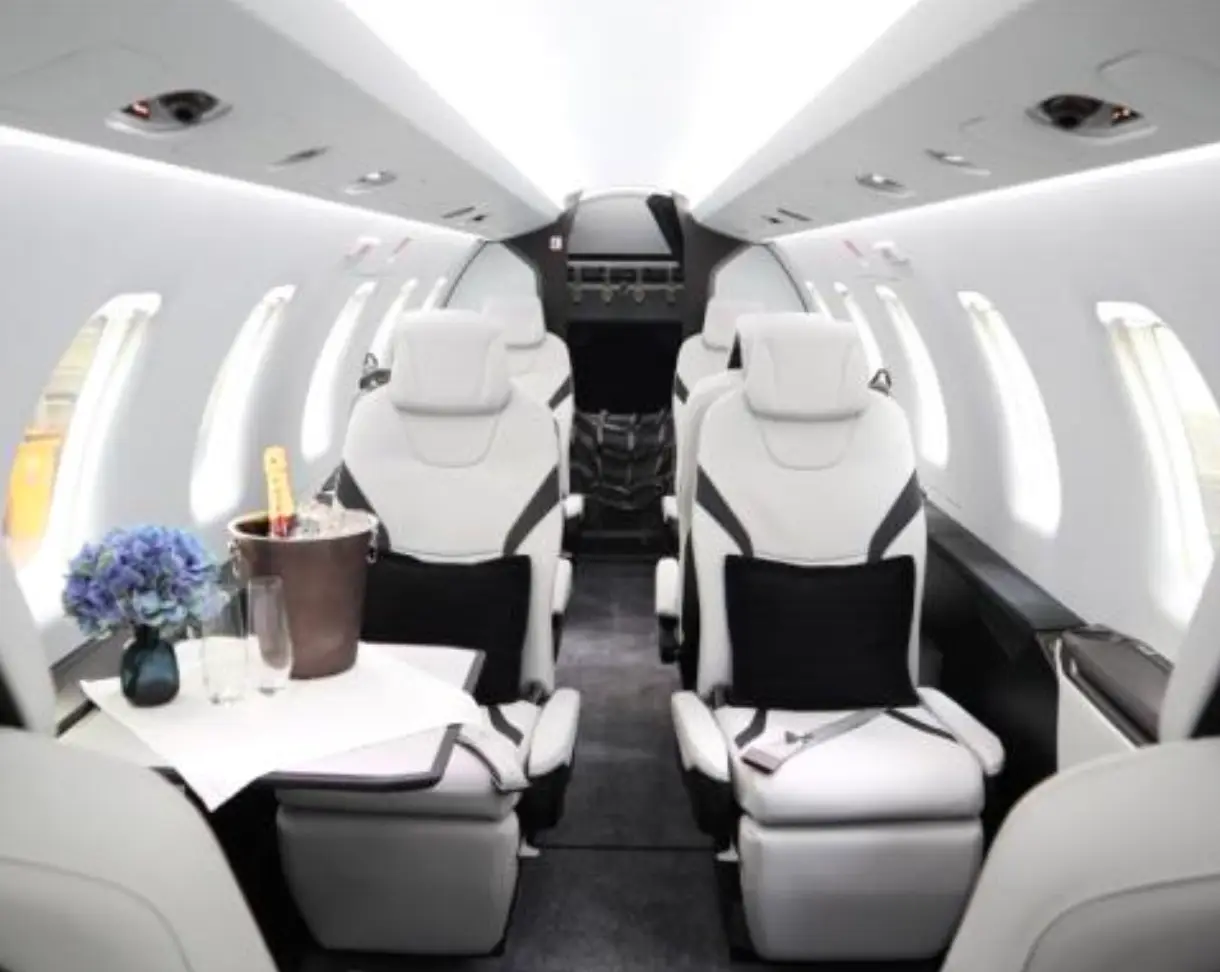 Pilatus PC-24 ZS-ASR operated by Comair Flight Services CFS photo 3