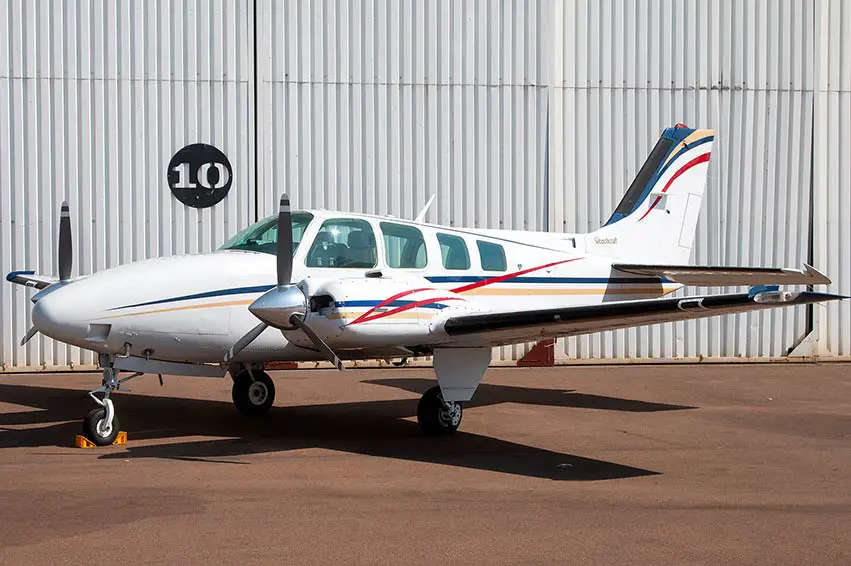 Beechcraft 58 Baron ZS-BPD operated by Absolute Aviation photo 2