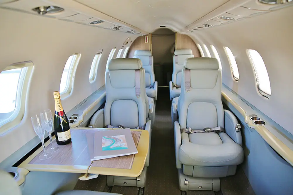 Bombardier Learjet 45 ZS-DCA operated by Luxaviation Africa photo 3