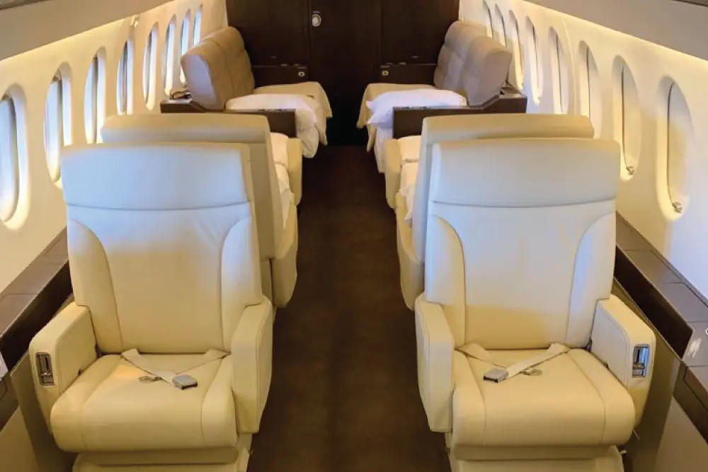 Dassault Falcon 900EX ZS-DEX operated by Luxaviation Africa photo 3
