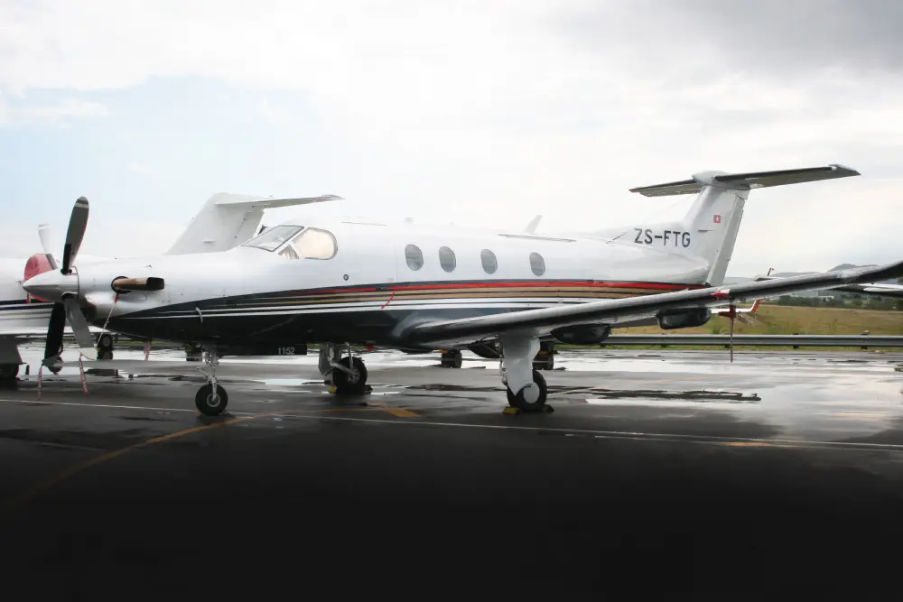 Pilatus PC-12/47 NG ZS-FTG operated by Luxaviation Africa photo 2