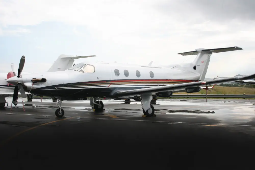 Pilatus PC-12/47 NG ZS-FTG operated by Luxaviation Africa photo 3