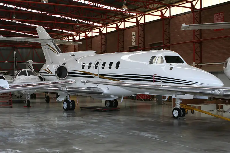 Beechcraft Hawker 700A ZS-IPE operated by Guardian Air photo 4