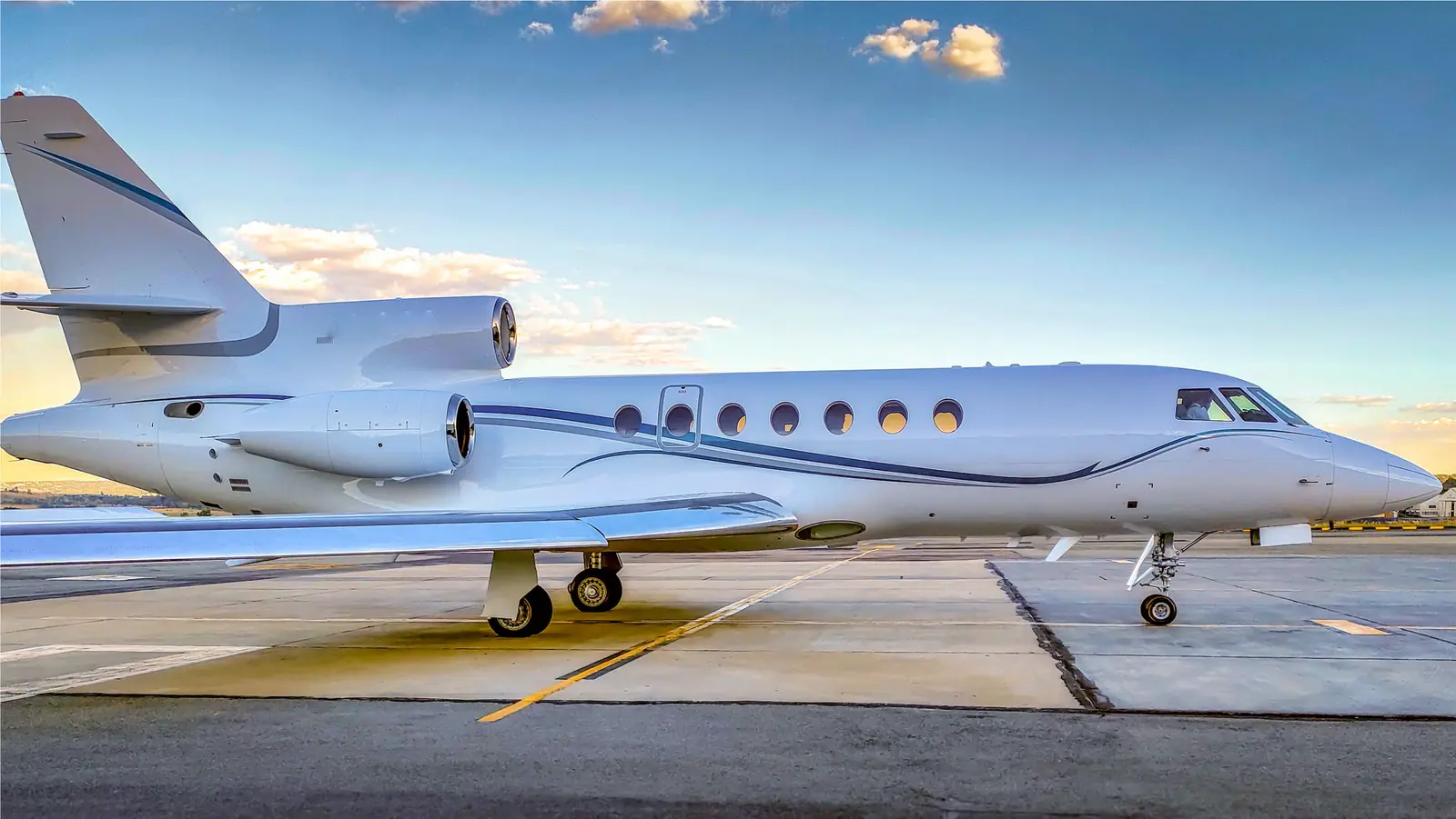 Dassault Falcon 50EX ZS-LAC operated by Guardian Air photo 5