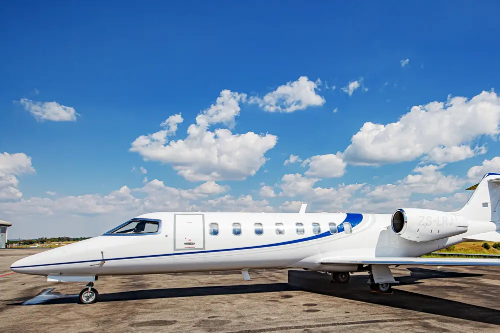 Bombardier Learjet 45 ZS-LRJ