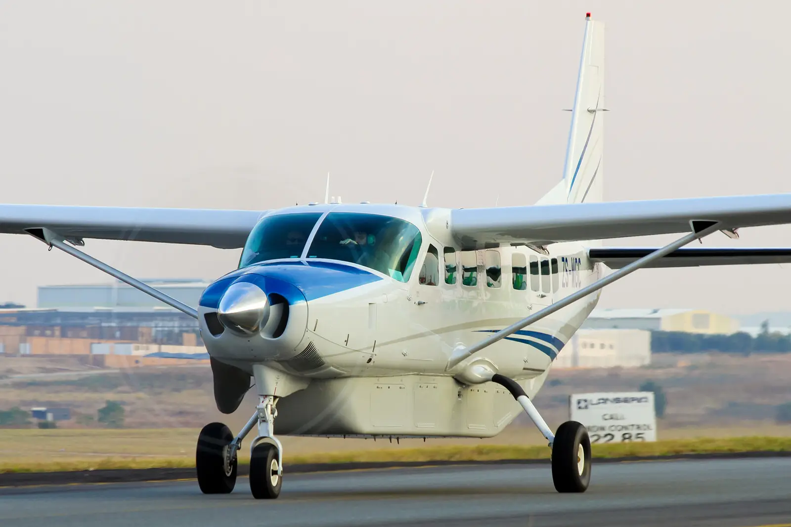 Cessna 208B Grand Caravan ZS-MGC operated by Absolute Aviation, exterior