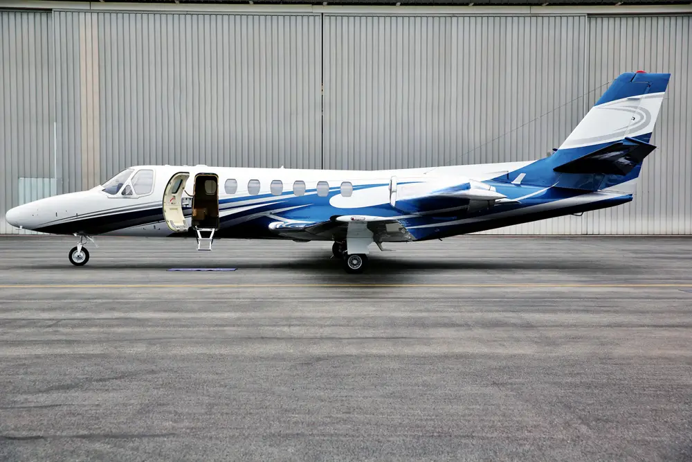 Cessna Citation V ZS-NGS operated by Luxaviation Africa photo 3