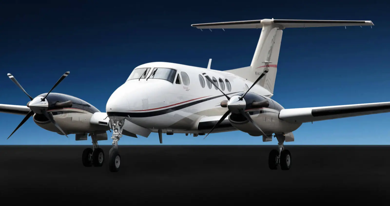 Beechcraft King Air 200 ZS-NKC operated by Comair Flight Services CFS photo 2