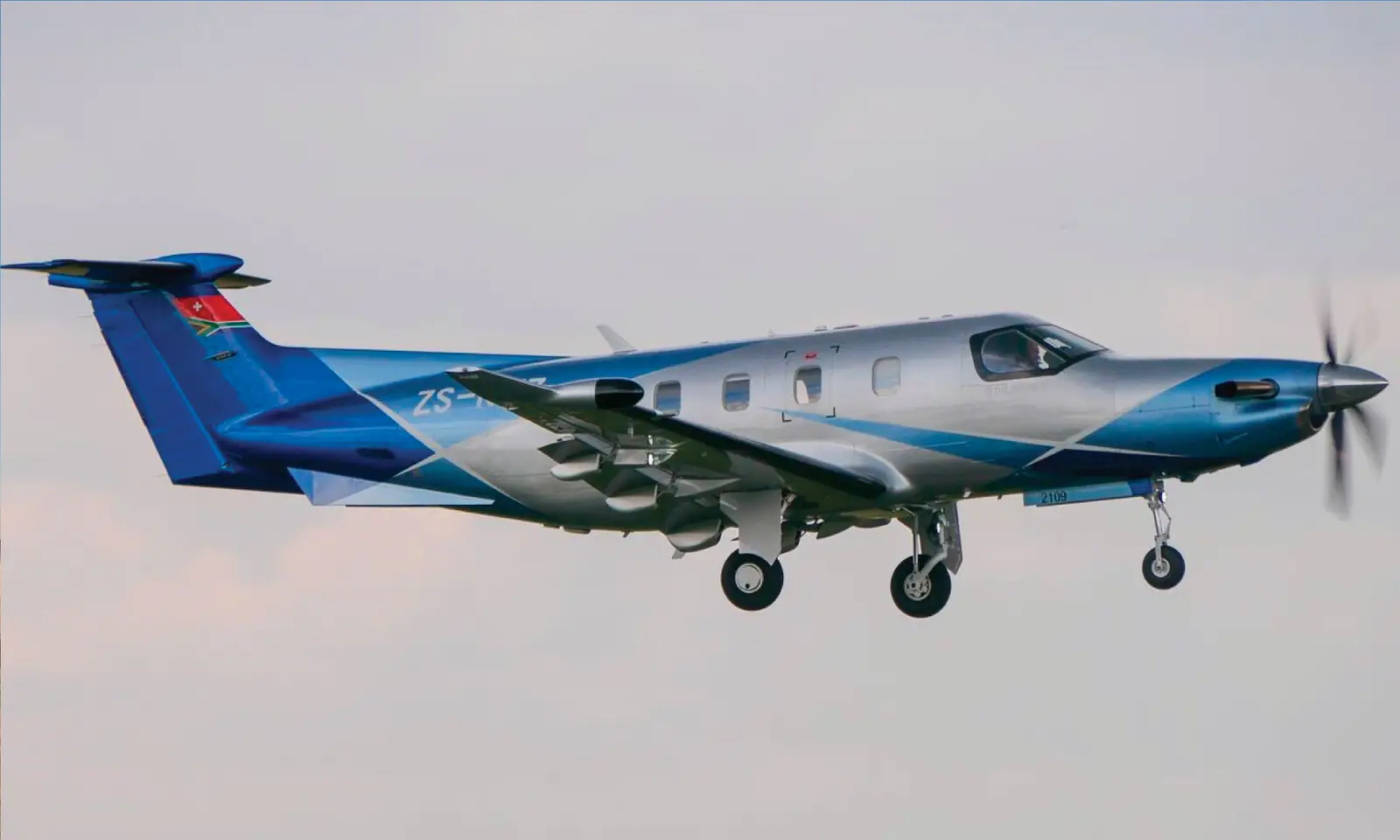 Pilatus PC-12/47 NG ZS-NMZ operated by Luxaviation Africa photo 4