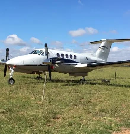 Beechcraft King Air 200 ZS-OCI operated by MS Aviation South Africa photo 2