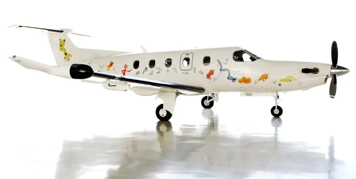 Pilatus PC-12/47 NG ZS-OKA operated by Fireblade Aviation photo 6
