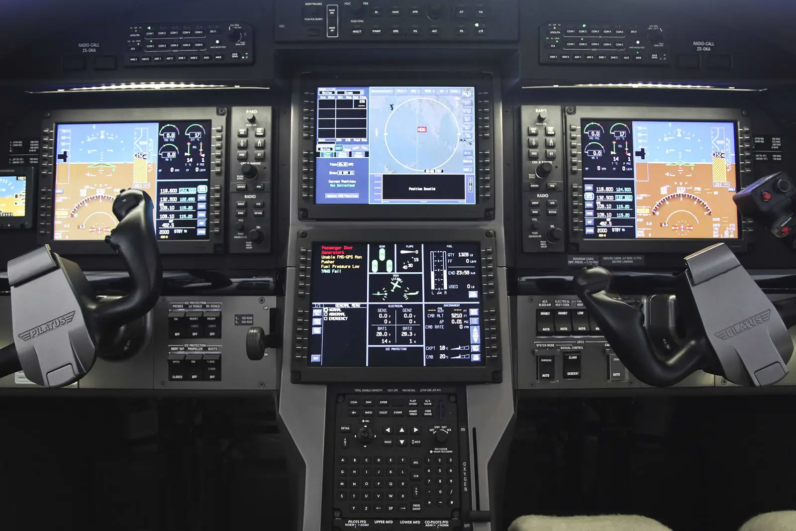 Pilatus PC-12/47 NG ZS-OKA operated by Fireblade Aviation photo 3