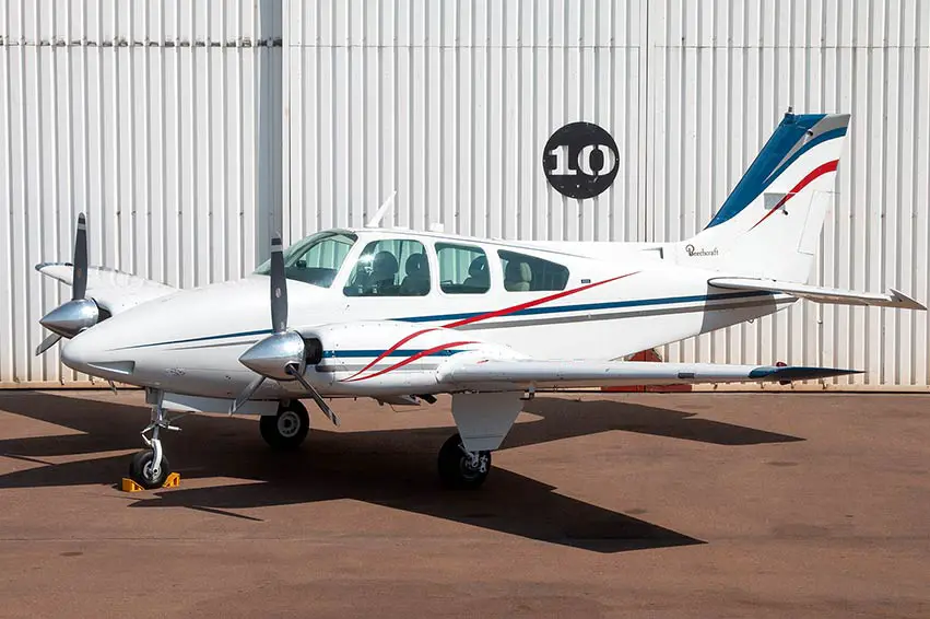 Beechcraft 58 Baron ZS-OOG operated by Absolute Aviation photo 2