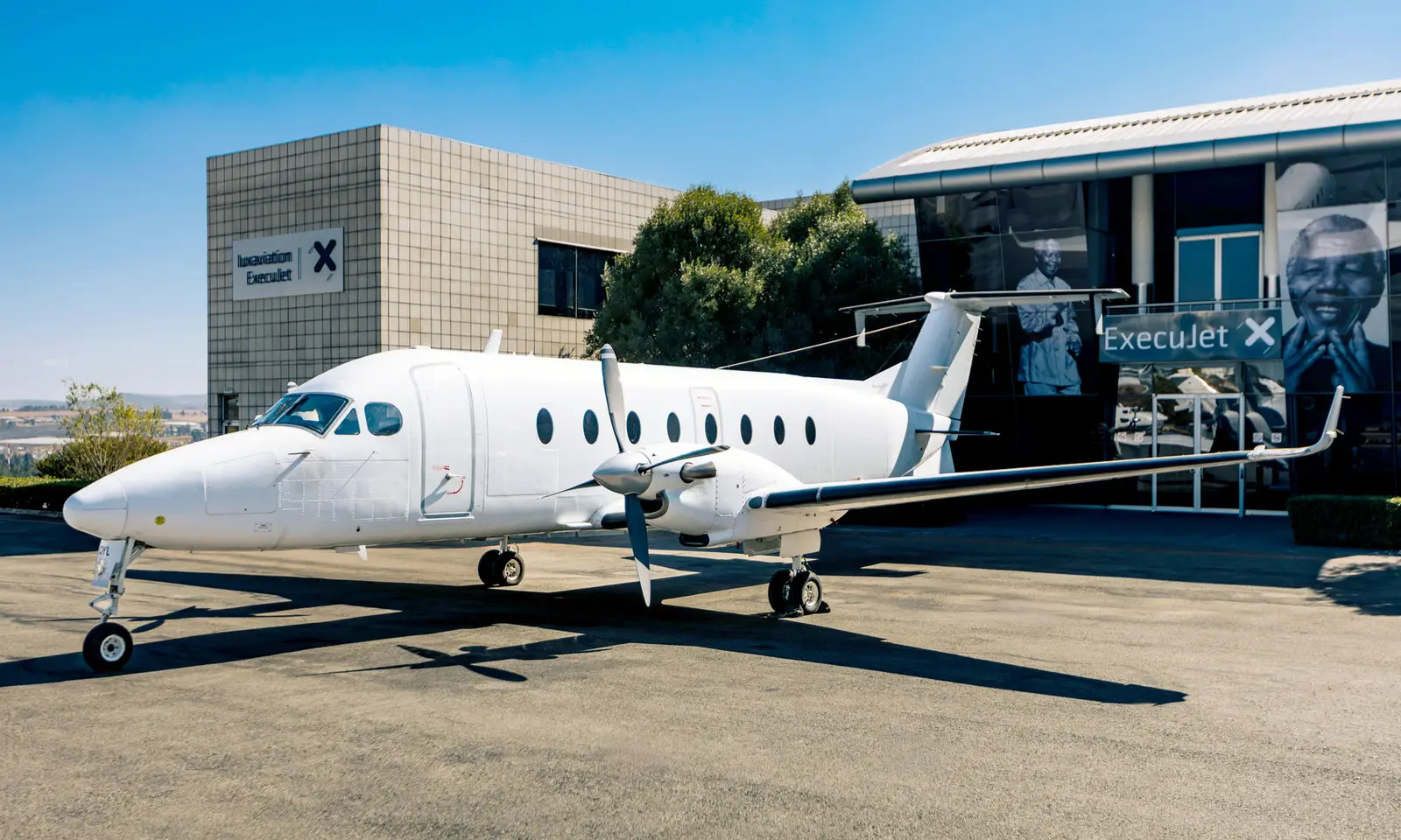 Beechcraft 1900D ZS-OYL operated by Luxaviation Africa, exterior