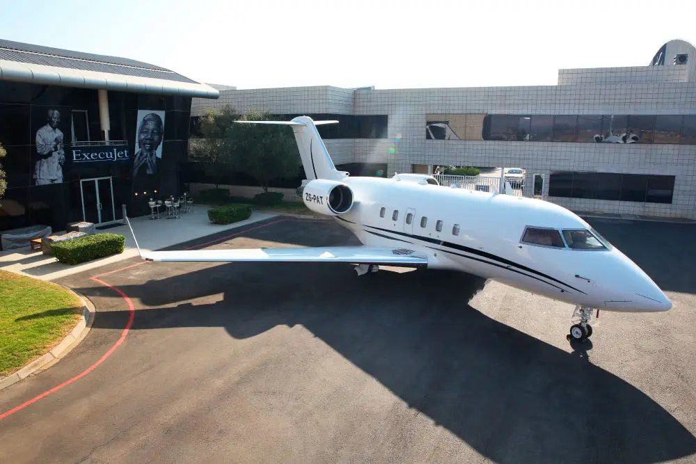 Bombardier Challenger 601-3R ZS-PAT operated by Luxaviation Africa, exterior